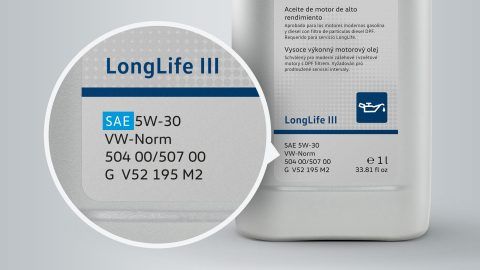 vw volkswagen betriebsfluessigkeiten SAE 5W