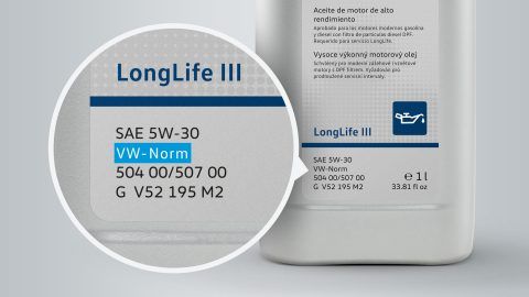 vw volkswagen betriebsfluessigkeiten SAE 5W