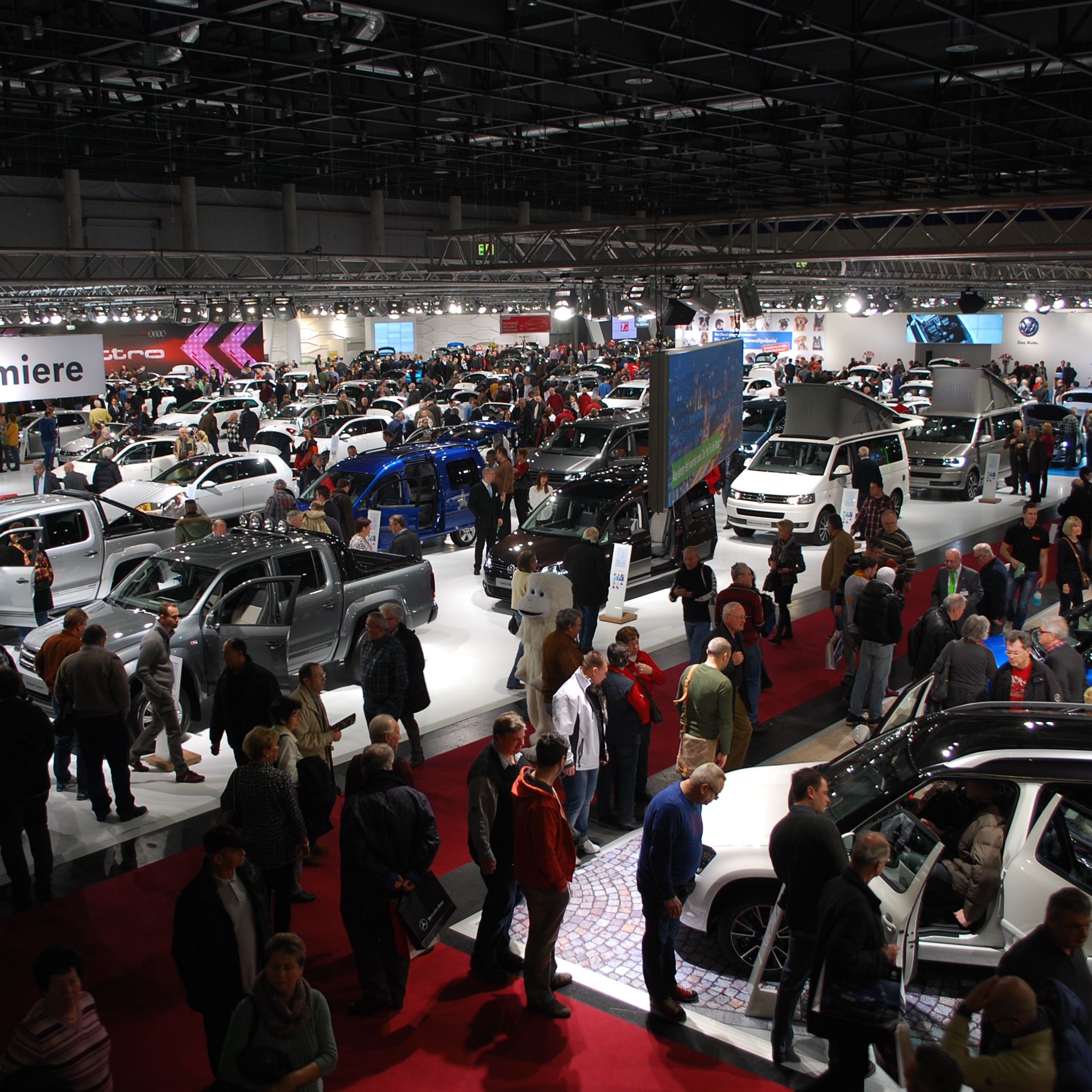 Vienna Autoshow 2014 Besucher